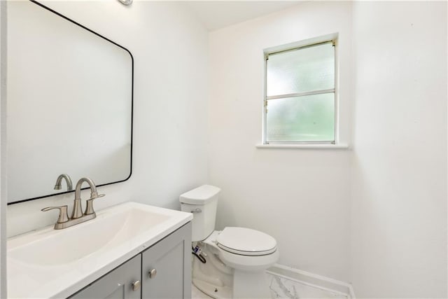 309 W Joan St, Gonzales, LA 70737 - bathroom featuring vanity and toilet