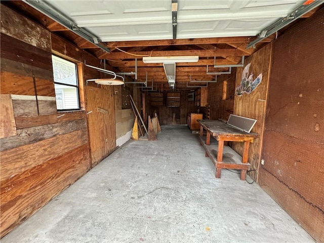 view of horse barn