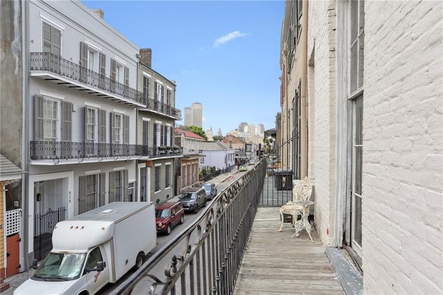 833 Burgundy St # 1 3 5, New Orleans, LA 70116 - view of balcony