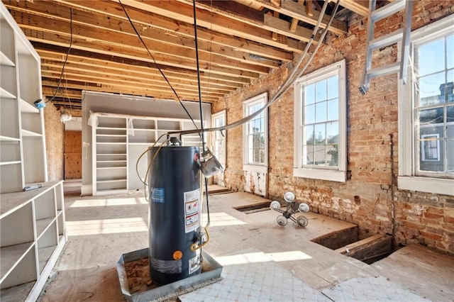 1432 Magazine St, New Orleans, LA 70130 - interior space with gas water heater