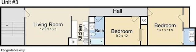2604 Chartres St, New Orleans, LA 70130 - room layout