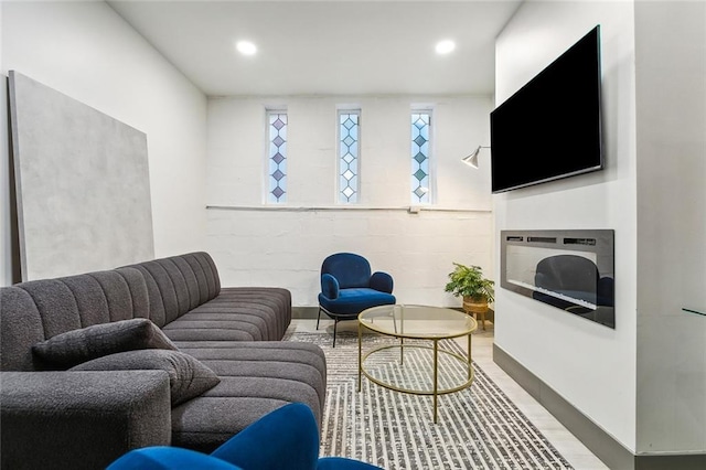 2604 Chartres St, New Orleans, LA 70130 - living room with recessed lighting