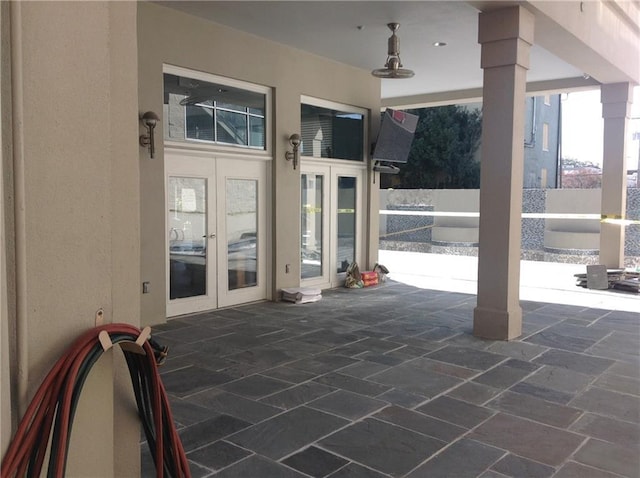 1205 St Charles Ave Unit 916, New Orleans, LA 70130 - view of patio / terrace with french doors