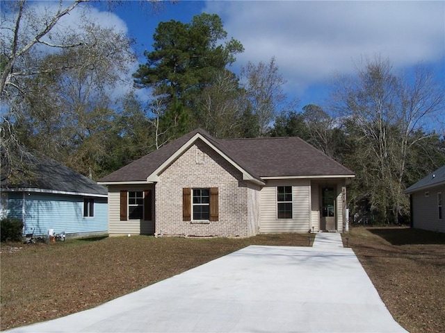 view of ranch-style house