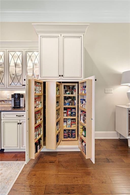 view of pantry