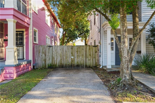 view of property exterior