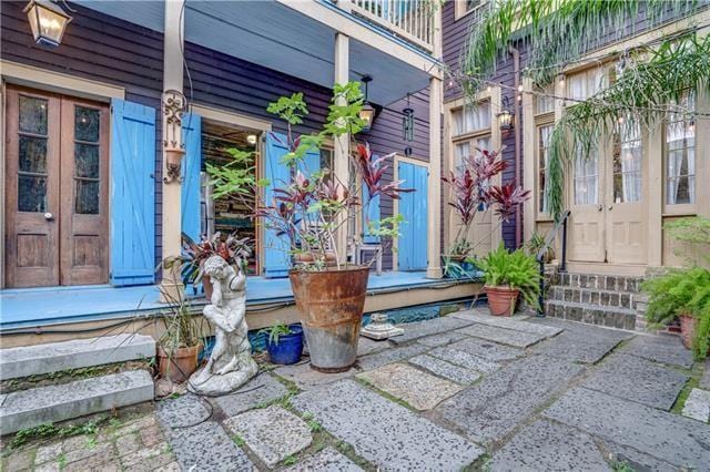 view of patio / terrace with french doors