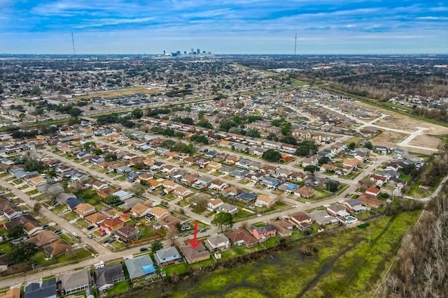 aerial view