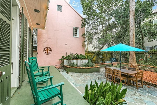 view of patio / terrace