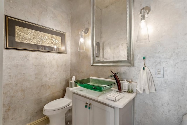 112 Bayou Perez Dr, Madisonville, LA 70447 - bathroom with vanity and toilet