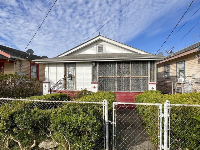 view of bungalow-style house