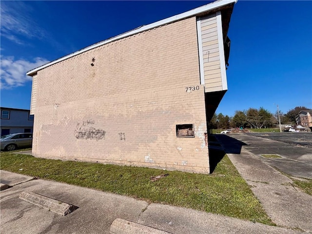 view of side of property