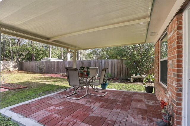 view of patio / terrace