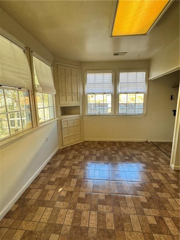 view of unfurnished living room