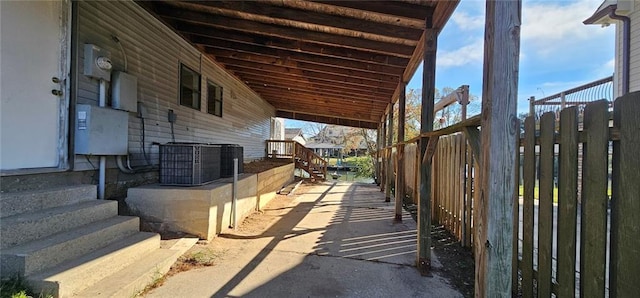 4410 San Remo Rd, New Orleans, LA 70129 - view of patio / terrace featuring entry steps