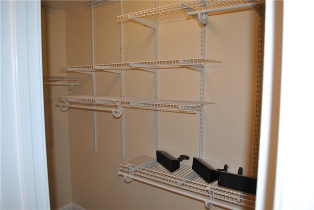 view of closet