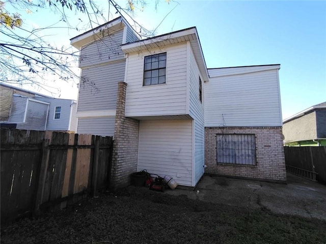 view of rear view of house