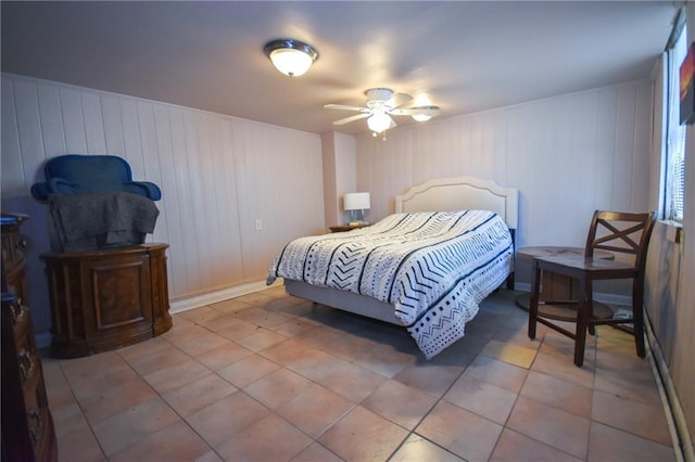 4937-39 S Miro St, New Orleans, LA 70125 - bedroom featuring tile patterned floors