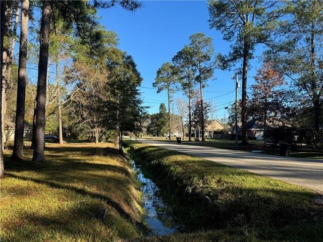 view of home's community featuring a yard