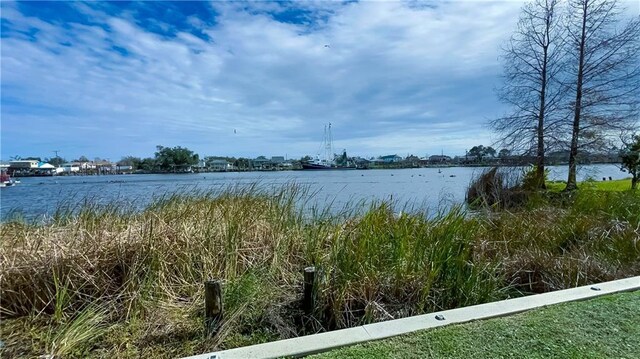 property view of water