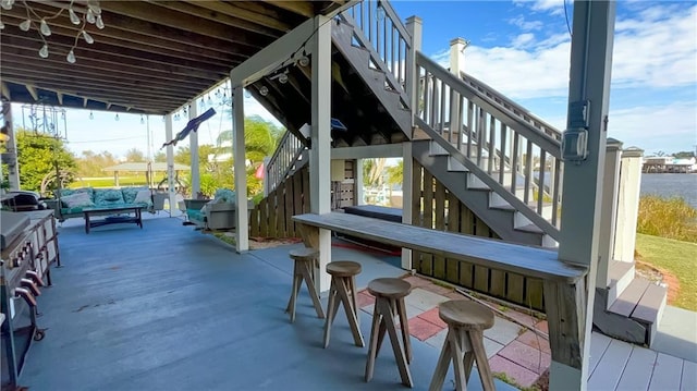 view of patio / terrace with outdoor lounge area