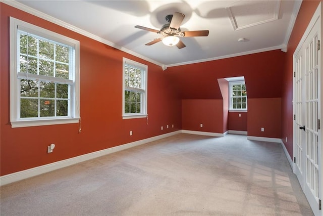 700 Dewey Ave, Slidell, LA 70458 - bonus room featuring light carpet, plenty of natural light, and baseboards