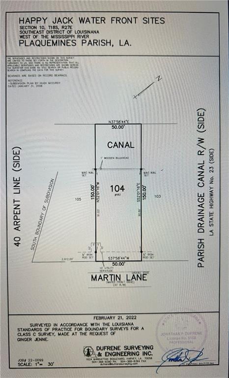 482 Martin Ln, Port Sulphur LA, 70083 land for sale