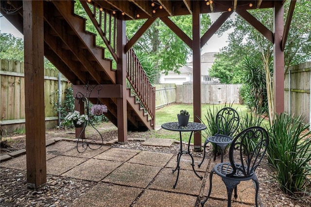 view of patio