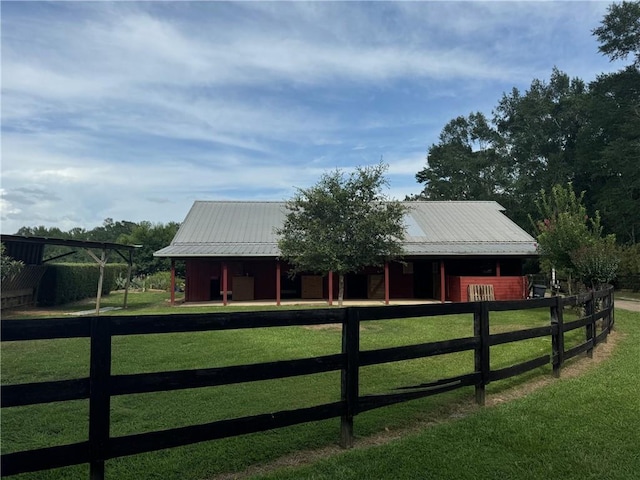 17120 Kat Kaw Rd, Franklinton, LA 70438 - view of horse barn