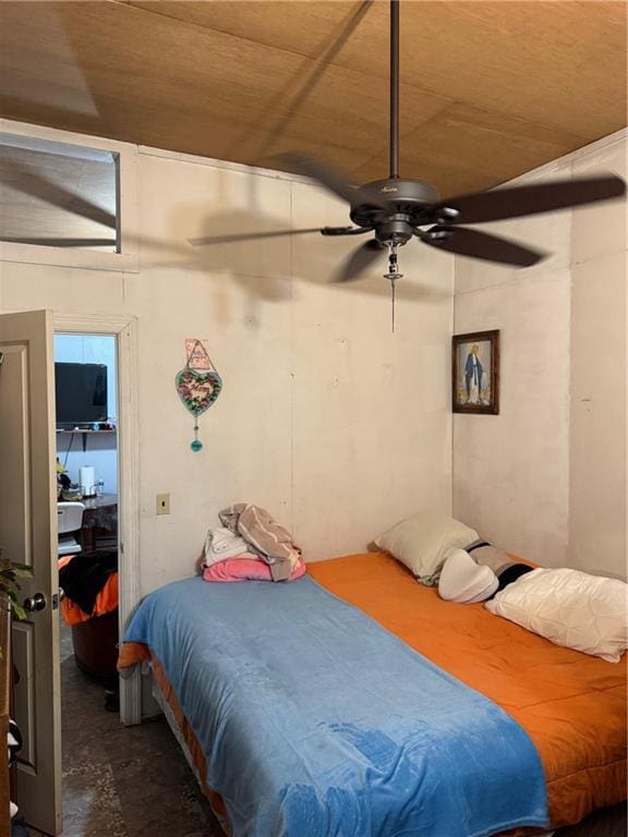 17120 Kat Kaw Rd, Franklinton, LA 70438 - bedroom with a ceiling fan
