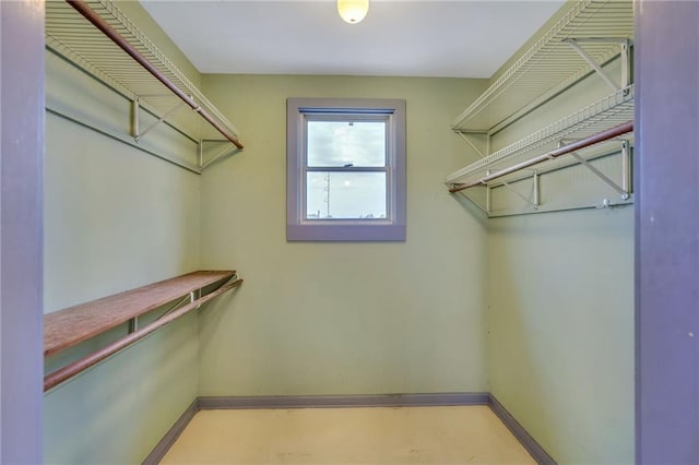 view of spacious closet