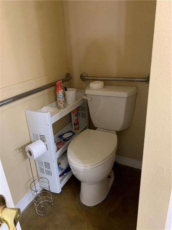 bathroom with toilet