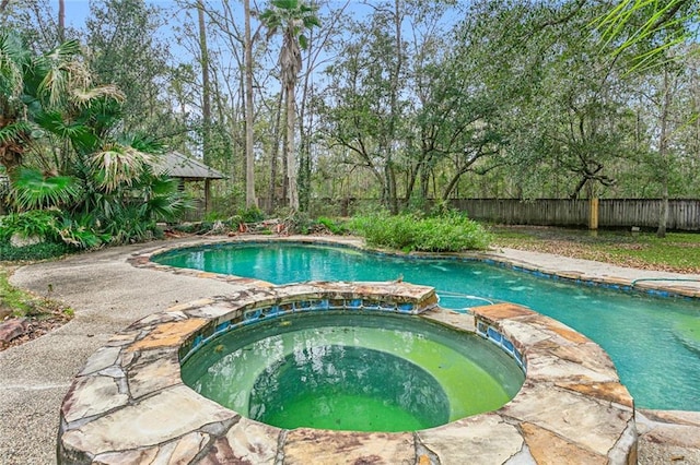 109 Lefleur Dr, Slidell, LA 70460 - view of pool with a pool with connected hot tub