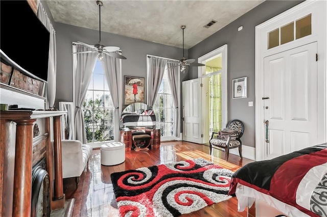 interior space featuring hardwood / wood-style flooring