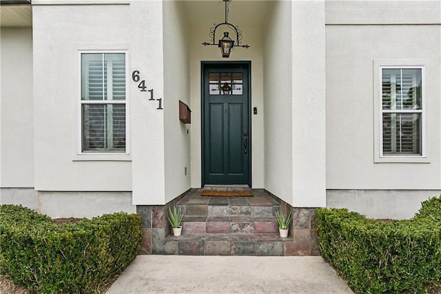 view of property entrance