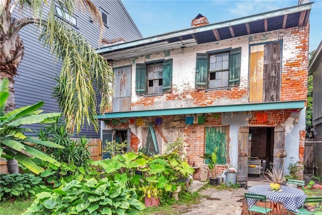 view of rear view of house