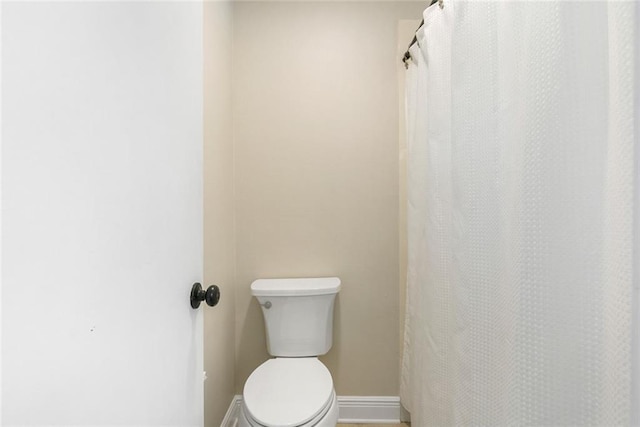 bathroom with toilet