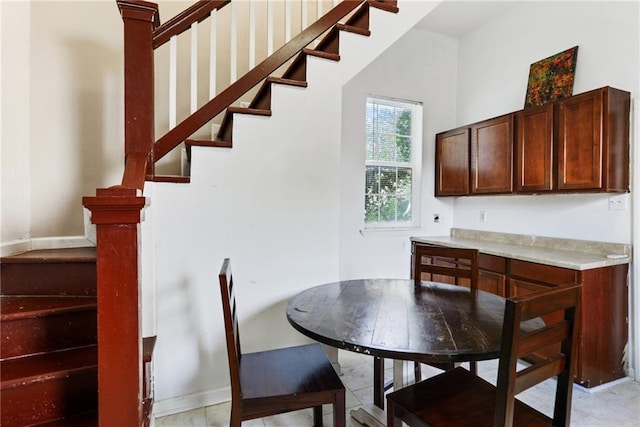 view of dining room