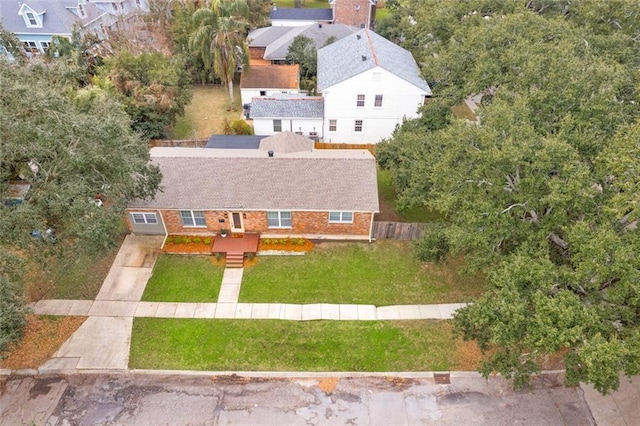 5122 Pratt Dr, New Orleans, LA 70122 - view from above of property