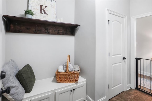 view of mudroom