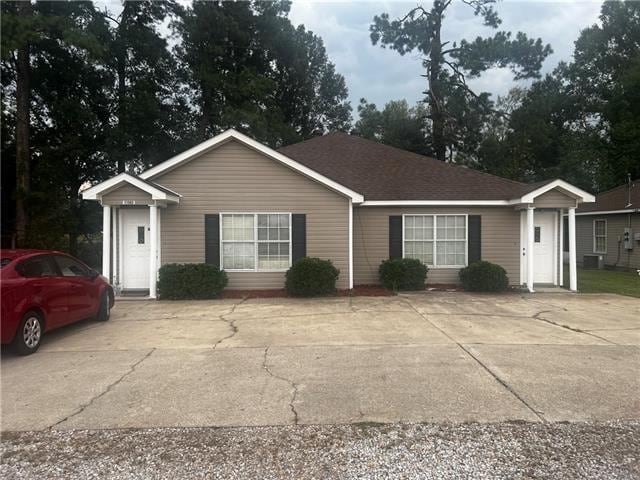 view of ranch-style home