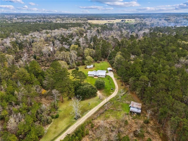 12119 Acey Allen Rd, Independence, LA 70443 - aerial view with a wooded view