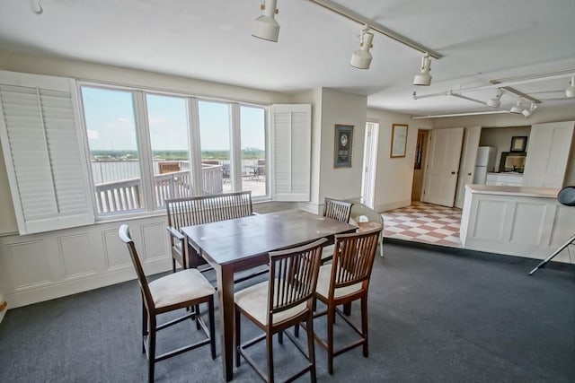 view of dining room