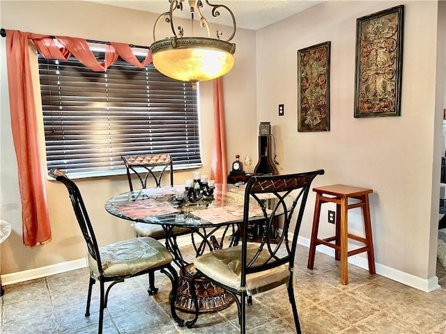 view of dining area