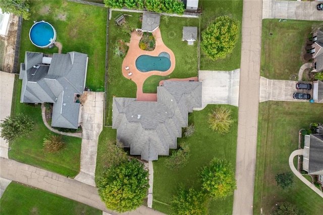 drone / aerial view