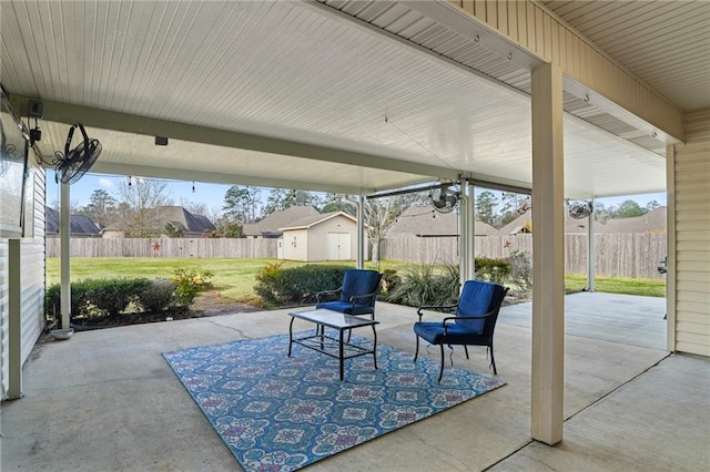 view of patio