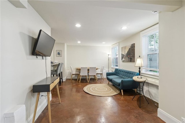 view of living room