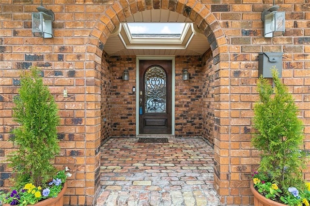 view of property entrance