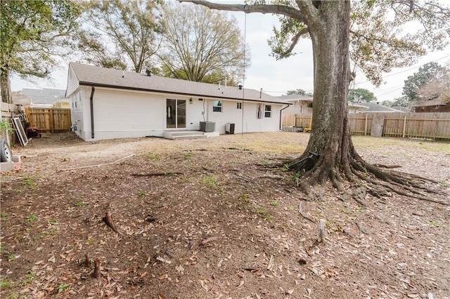 view of rear view of property