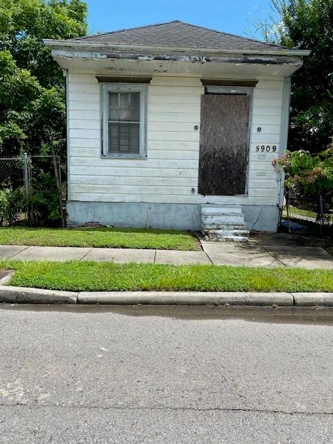 view of bungalow-style home